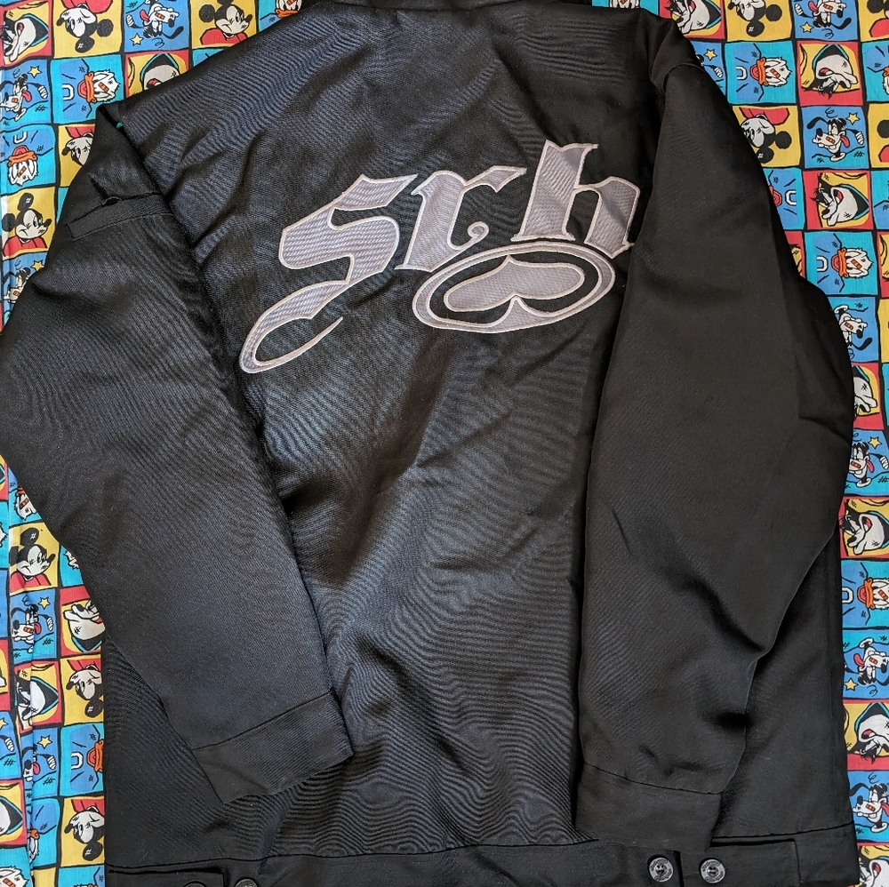 SRH Black Quilted Spades Jacket  Motocross Dirtbikes